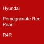 Preview: Hyundai, Pomegranate Red Pearl, R4R.